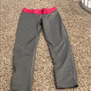 Grey nike Dri-fit tights